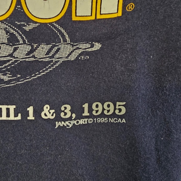 Vintage UCLA 1995 NCAA Final Four T-shirt (Jansport) - Picture 2 of 8